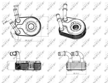 WILMINK GROUP wg1720062 -  масляный радиатор, двигательное масло